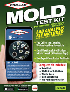 Pro-Lab MO109 Professional Do It Yourself Mold Test Kit